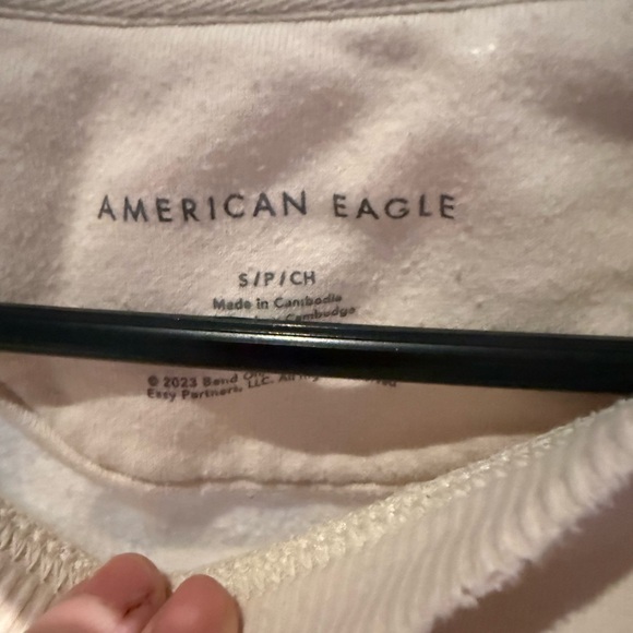 Blondie Live Cream Pink Sweatshirt Band Graphic Crewneck Pullover Y2K Rocker - Picture 2 of 3